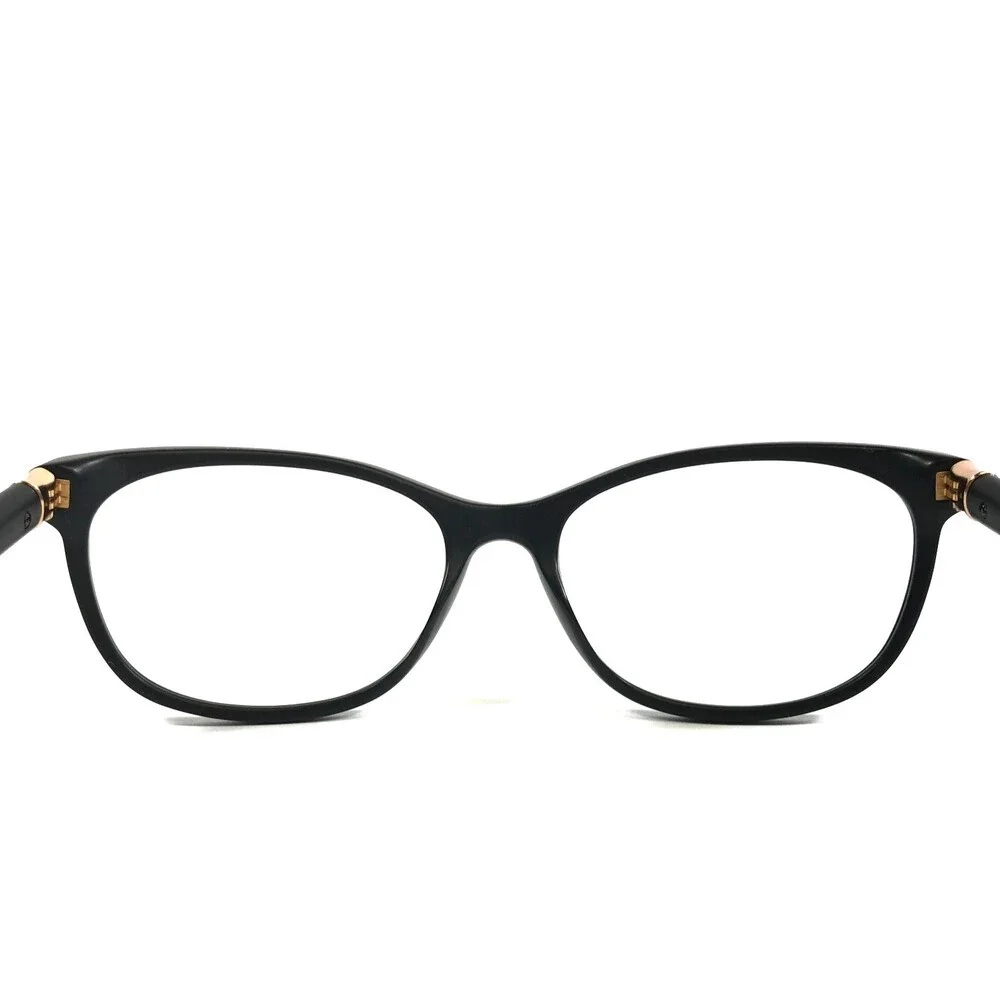 Tiffany & Co. Eyeglasses Frames TF2135 8001 Matte Black Gold Logos 52-16-140